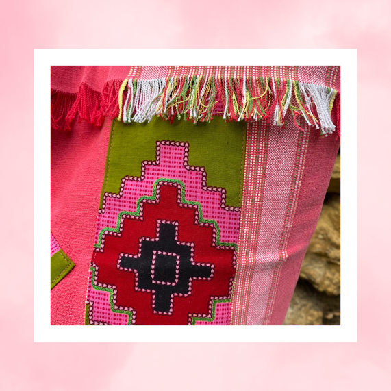 Sac en tissu coloré