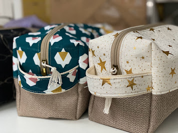 Trousse de toilette en tissu